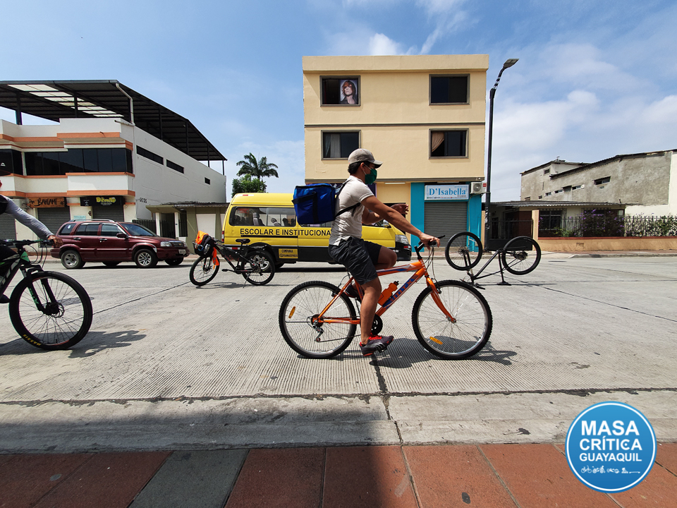 #MasaInterviene para tener ciclovías seguras en Guayaquil