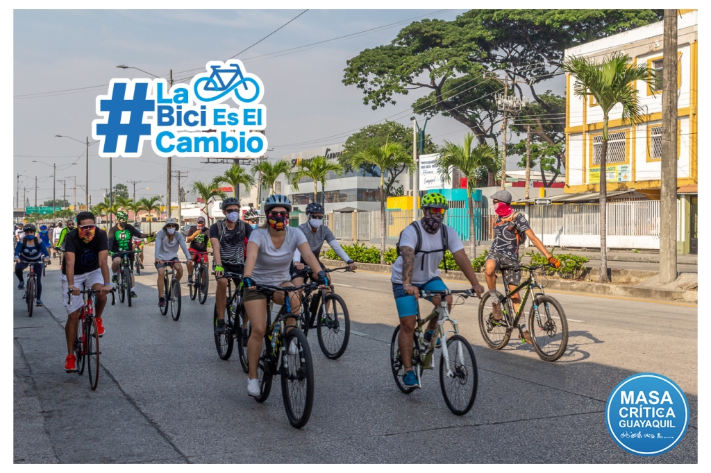 Recomendaciones para andar en bicicleta y patines con Masa Crítica Guayaquil