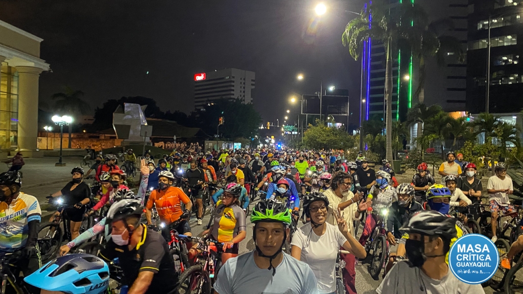 ¡Viva la bici! Guayaquil celebró el Día Mundial de la Bicicleta con Masa Crítica