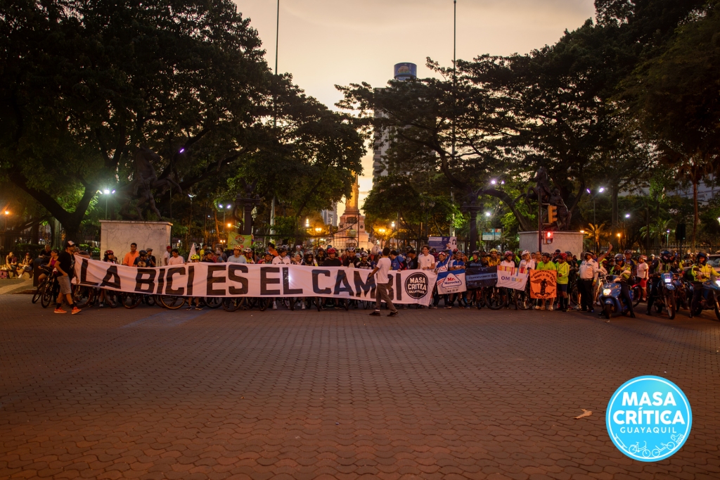 VIDEOS y FOTOGALERÍA ¡Viva la bici! Así celebró Masa Crítica el Día Mundial de la Bicicleta en Guayaquil